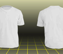 Photoshop Men’s basic t-shirt template
