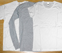 Long sleeve t-Shirt Templates Psd