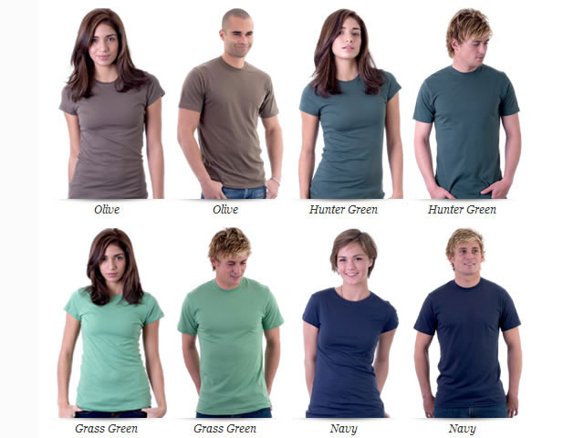 Designbyhumans T-shirt template men and women T-shirt Template