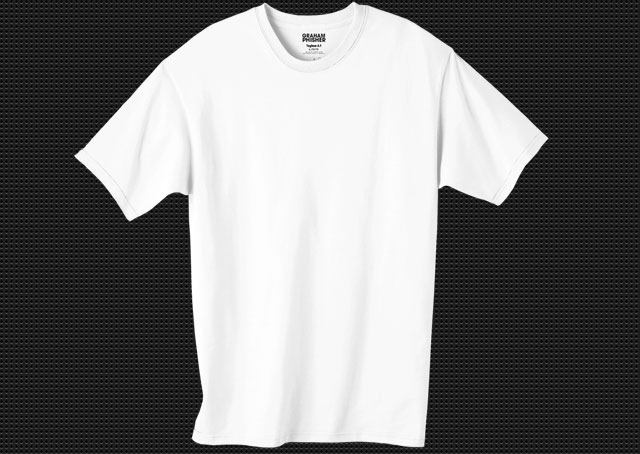 blank T-shirt template white psd T-shirt Template