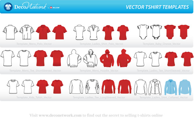 Ultimate T-Shirt Mockup Template Collection T-shirt Template